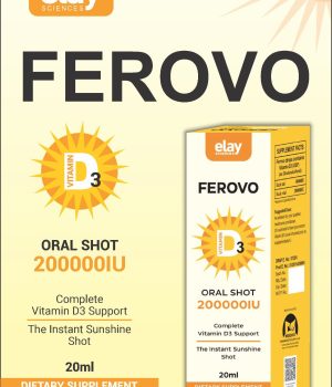 FEROVO – Vitamin D3 Oral Shot (Cholecalciferol)